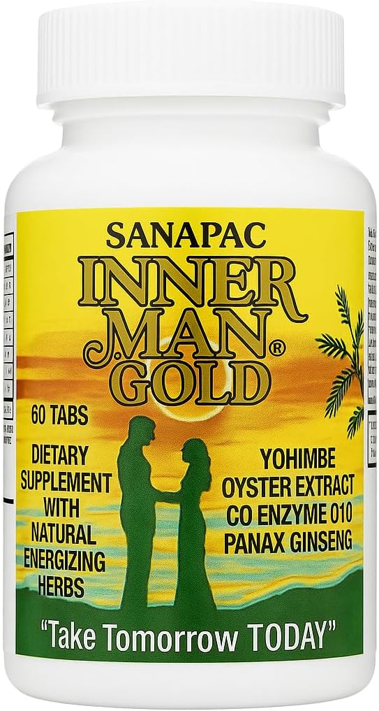 Sanapac 60 Tablets | Yohimbe | Oyster Extract | Vitamin A | Vitamin C | Once Daily