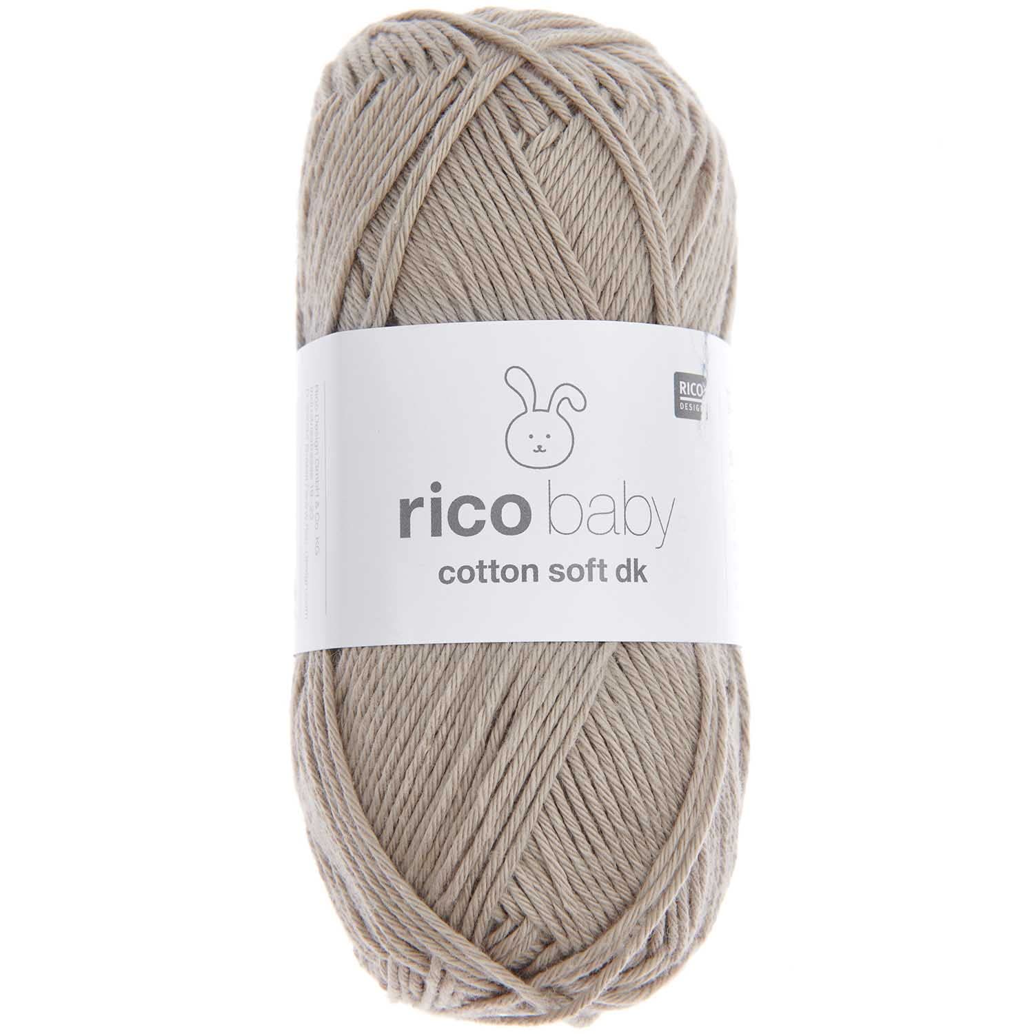 Rico Baby Cotton Soft DK 078 Dust 50g