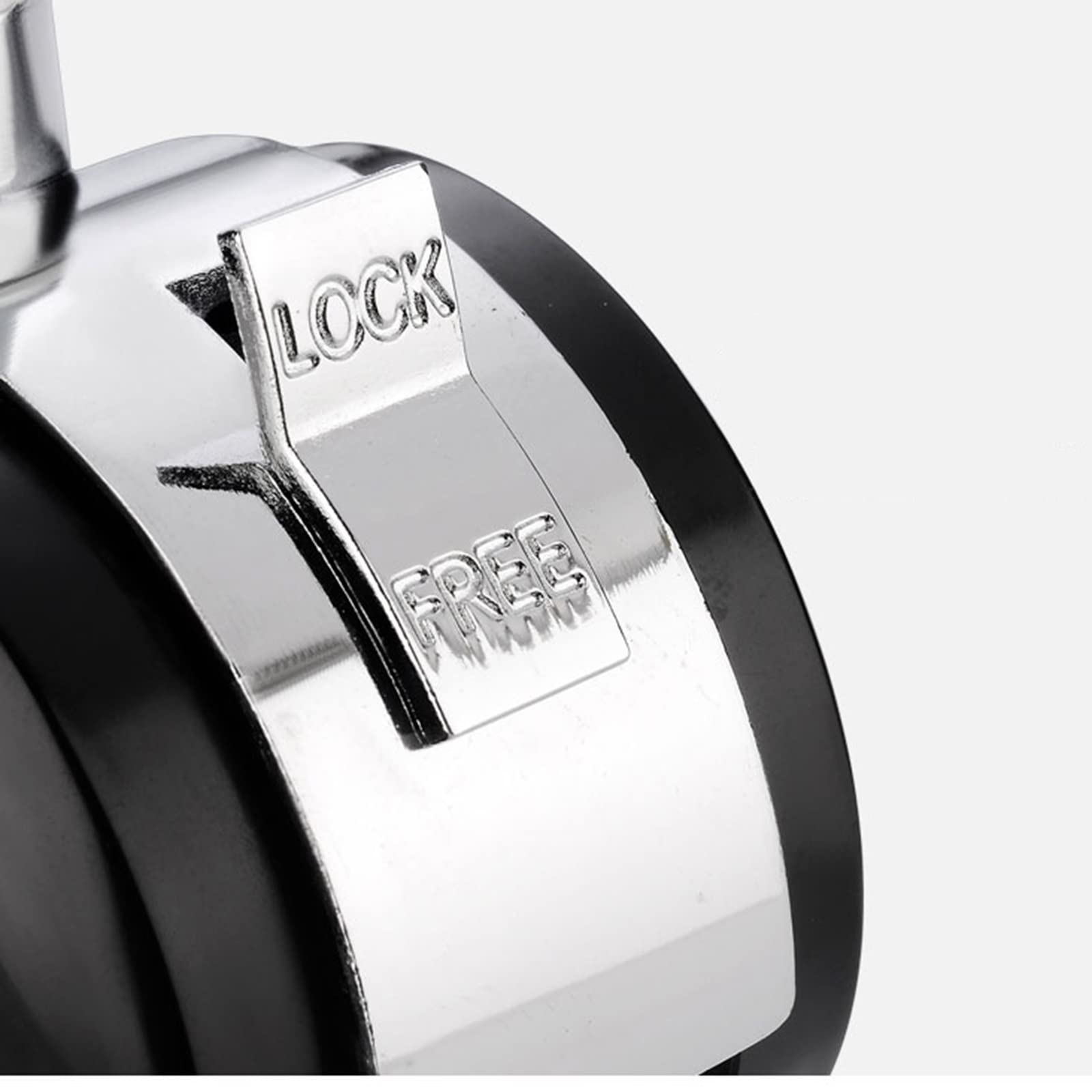 50mm kółka do krzeseł biurowych, kółka zamienne do krzeseł nylonowych, kółka obrotowe, trzpienie M10x15mm, do wszystkich podłóg
