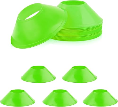 15 conos de fútbol para entrenamiento deportivo, mini conos de fútbol flexibles de agilidad deportivos, conos de entrenamiento para fútbol,