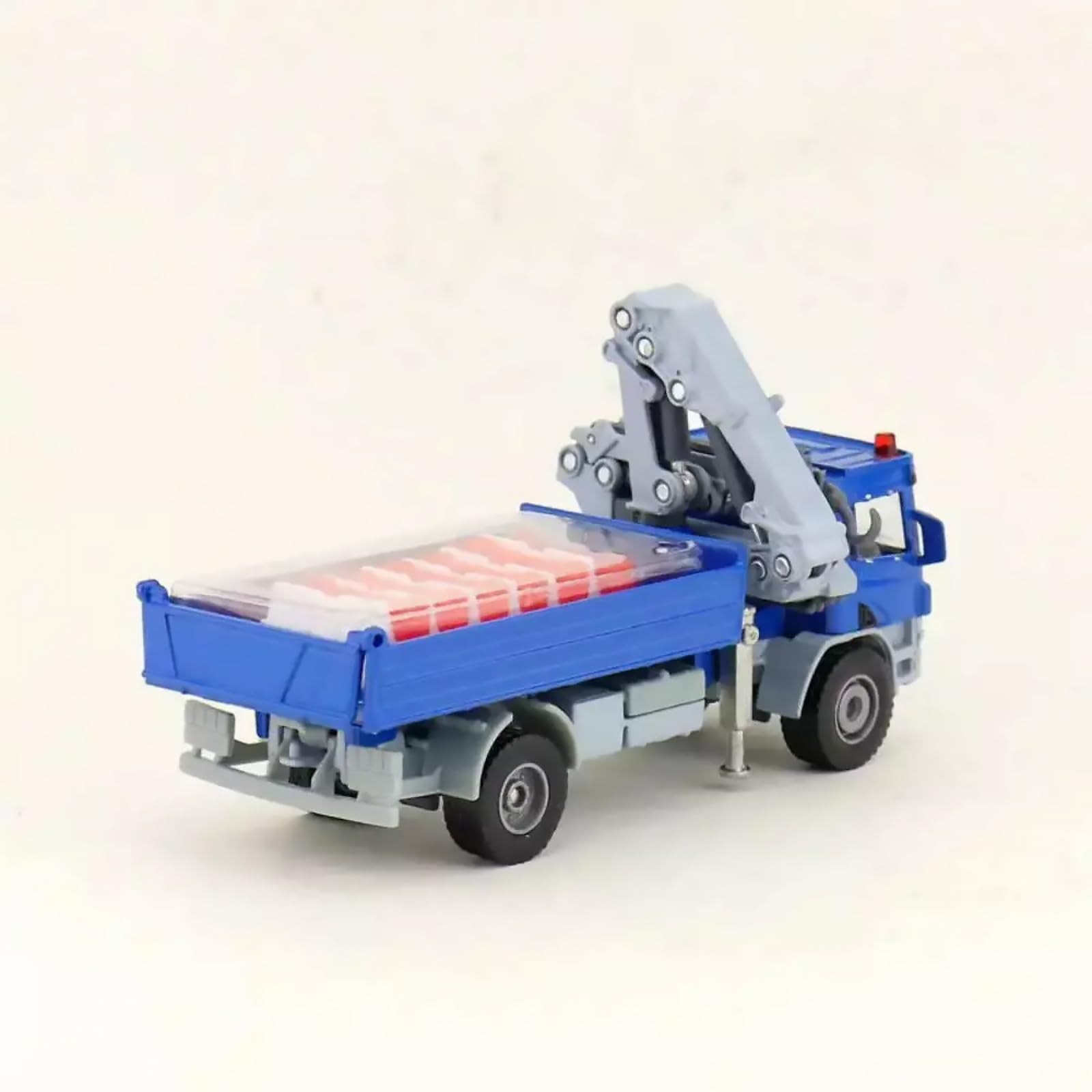 1/50 Lega Gru Camion Costruzione Modello Veicolo con Acqua Horse Fence Die-Cast Crane Souvenir per la Decorazione Domestica