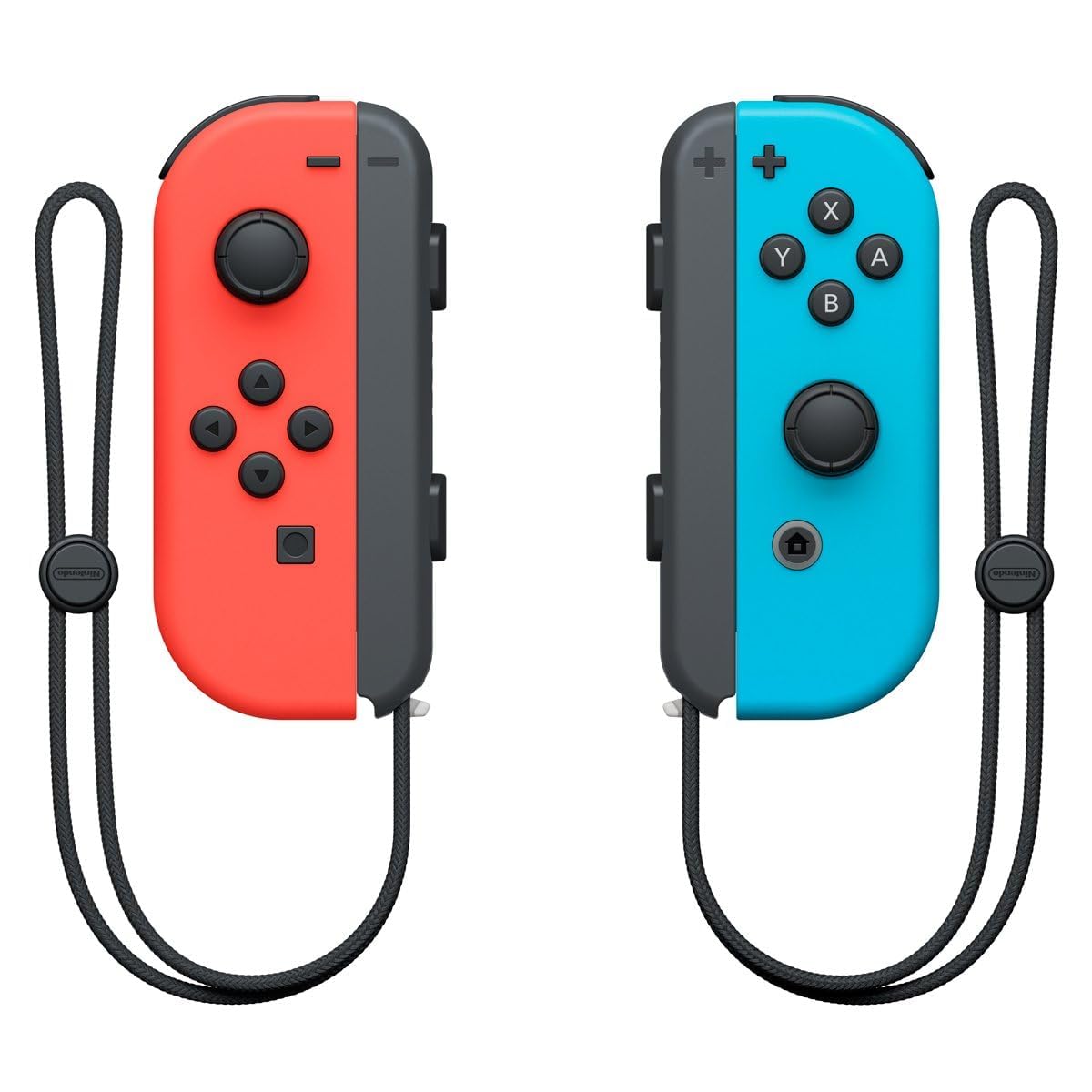 Playtastic Joy-Con Controller for Nintendo Switch, (L) Neon Red