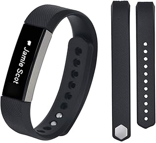 Shan-S Bands Compatible for Fitbit Alta/Fitbit Alta HR,Replacement Silicone Wristband Strap Band Adjustable Wristband Compatible for Fitbit Alta/Fitbit Alta HR Smart Fitness Tracker, Small/Large