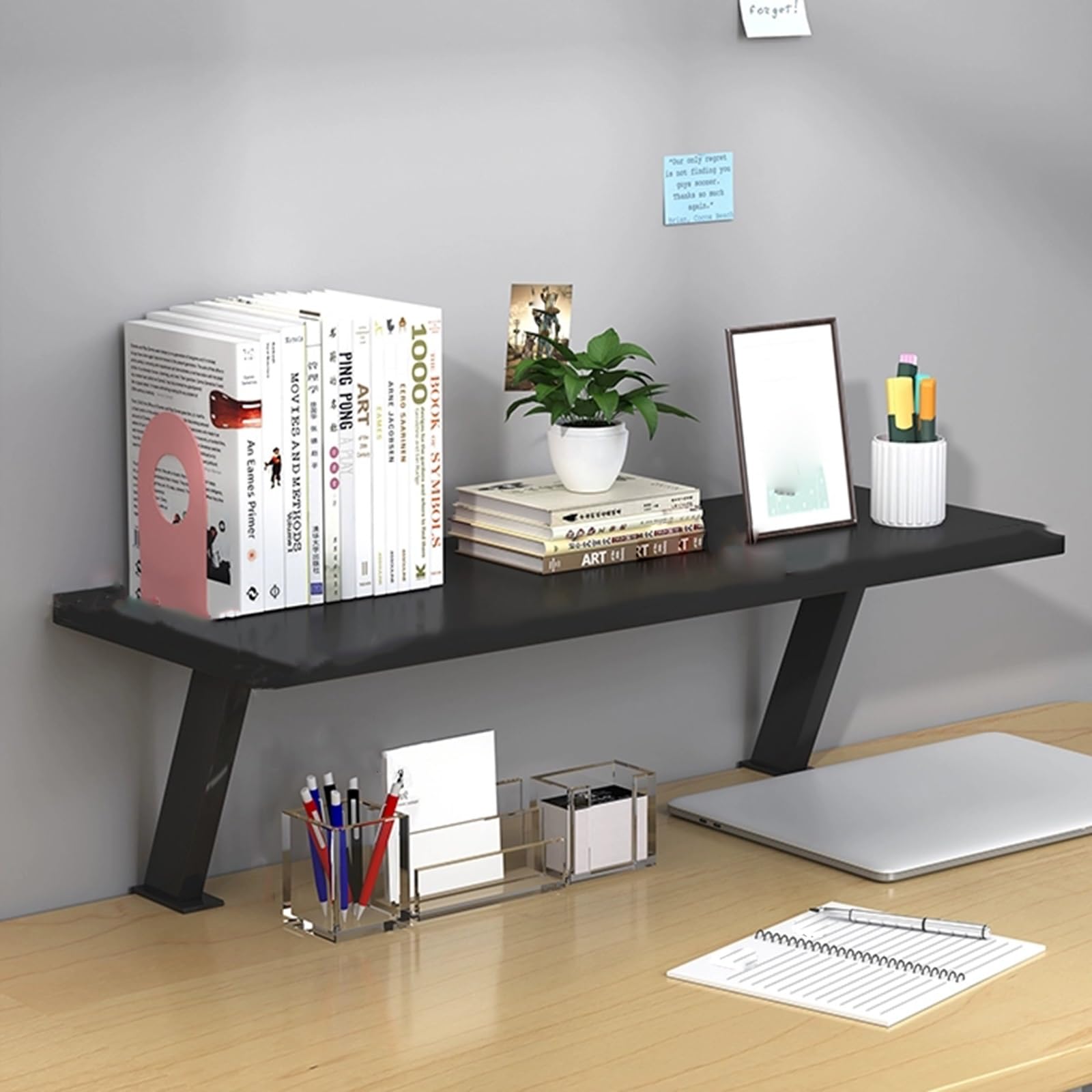 Étagère de bureau à pince réglable pour optimiser votre espace de travail