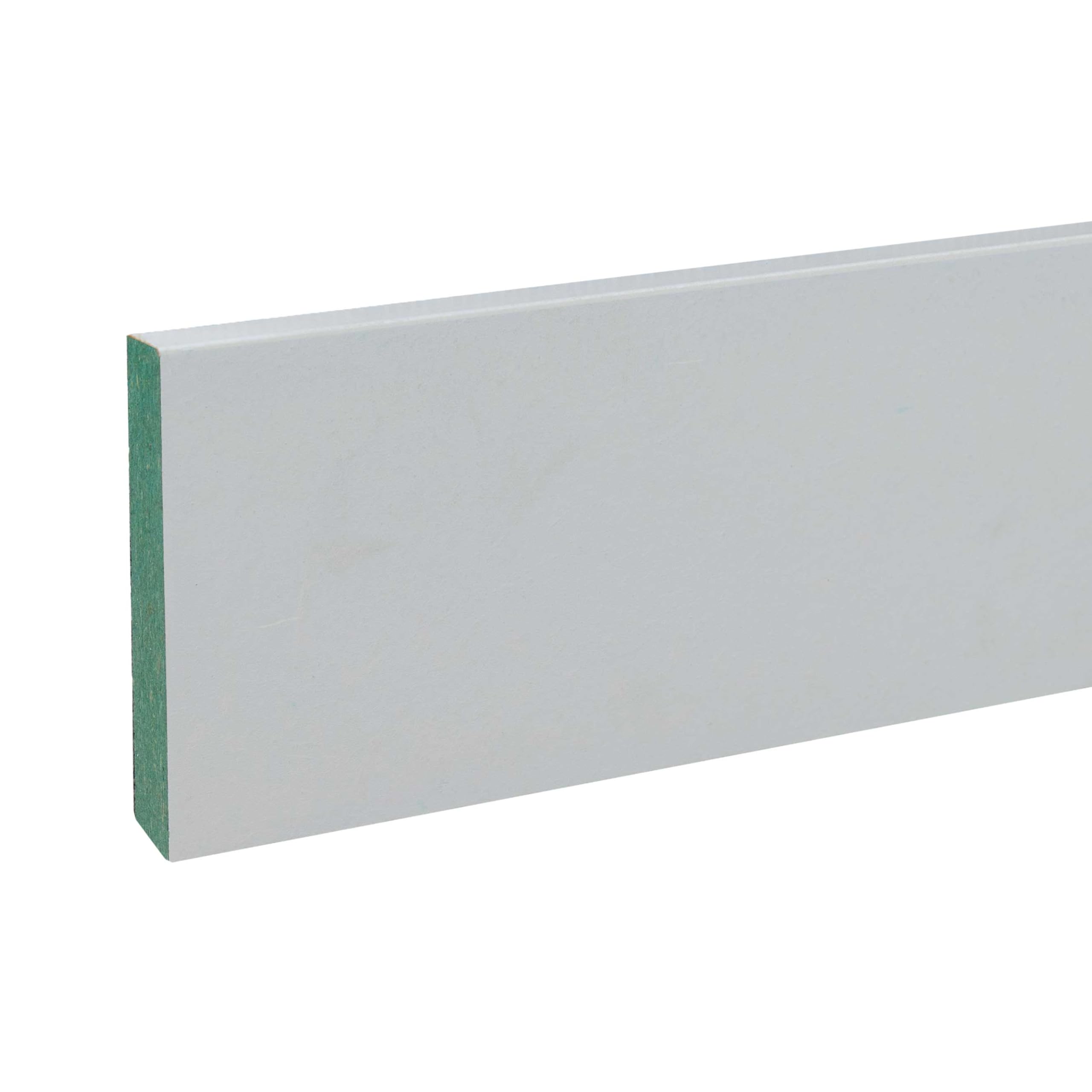PROVISTON Plinthe 10 x 70 x 2440 mm MDF Hydro Prépeint Plinthe AV lot de 10
