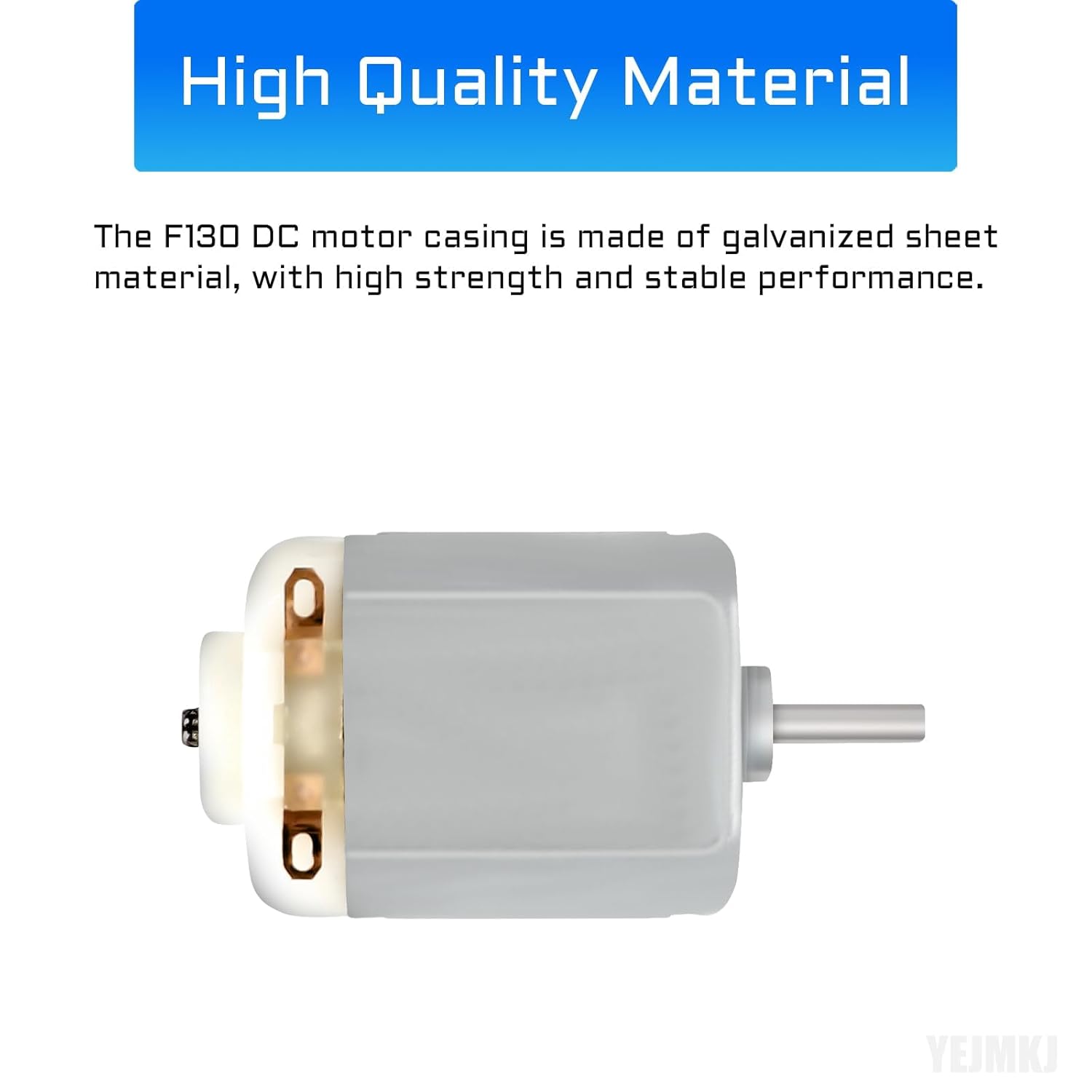 10Pcs DC Motor 1-6V Electric Motor with Holder 130 Motor Round Shaft Micro Mini Motor for Robotics Projects, RC Boat DIY Airplane Car, Science Experiments
