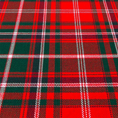 Tartan MacDougall 16oz tissu lourd pour décoration et vestes d'hiver