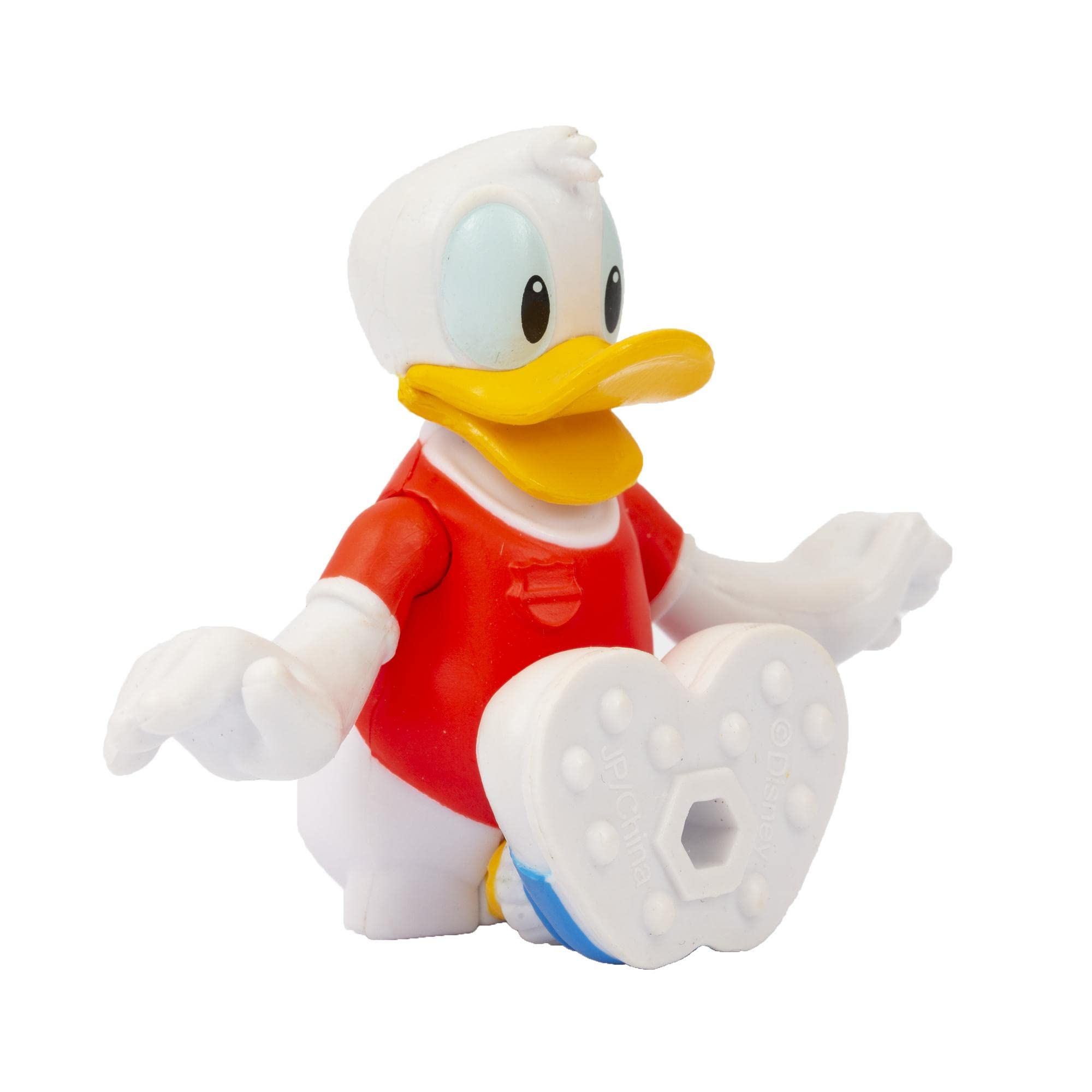 Giochi Preziosi Disney Mickey, 2 Figuras articuladas 7,5 cm con Accesorios, Tema de fútbol, Juguete para niños a Partir de 3 años, MCC042