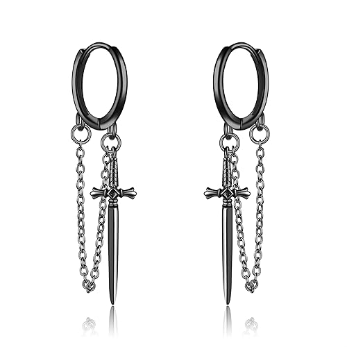 Sword earrings