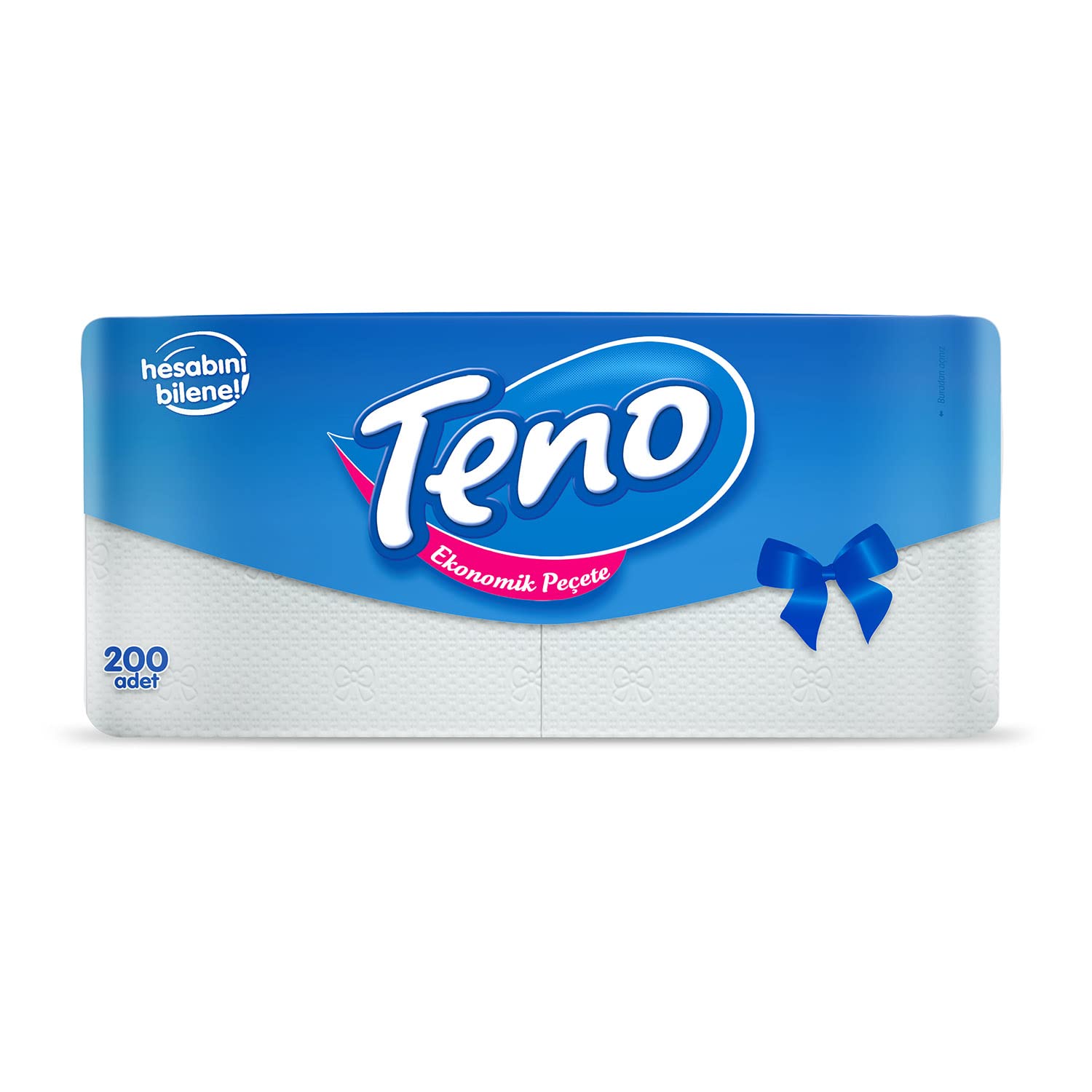 Teno Peçete Tek Katlı Beyaz 200 Adet