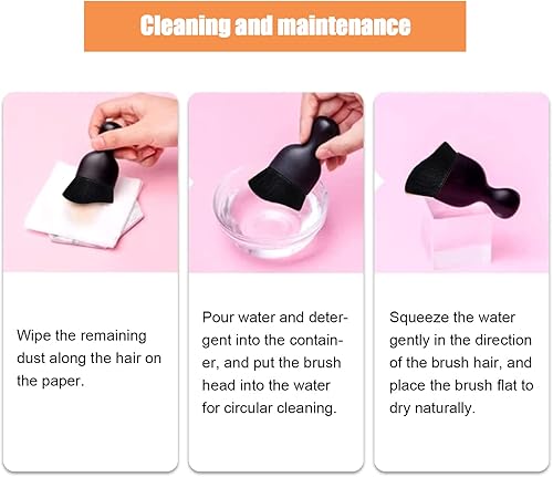 Miniatura 7 de NGHEY 1 cepillo de polvo para el interior del automóvil, cepillo de detalles automático sin arañazos, cepillo suave de limpieza interior del