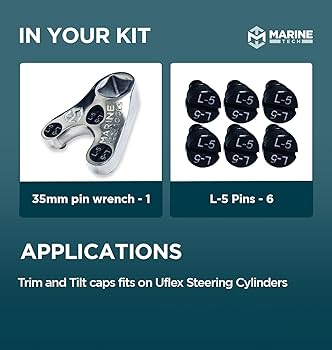 Amazon.co.jp: Marine Tech Tools Uflex ステアリングシリンダー