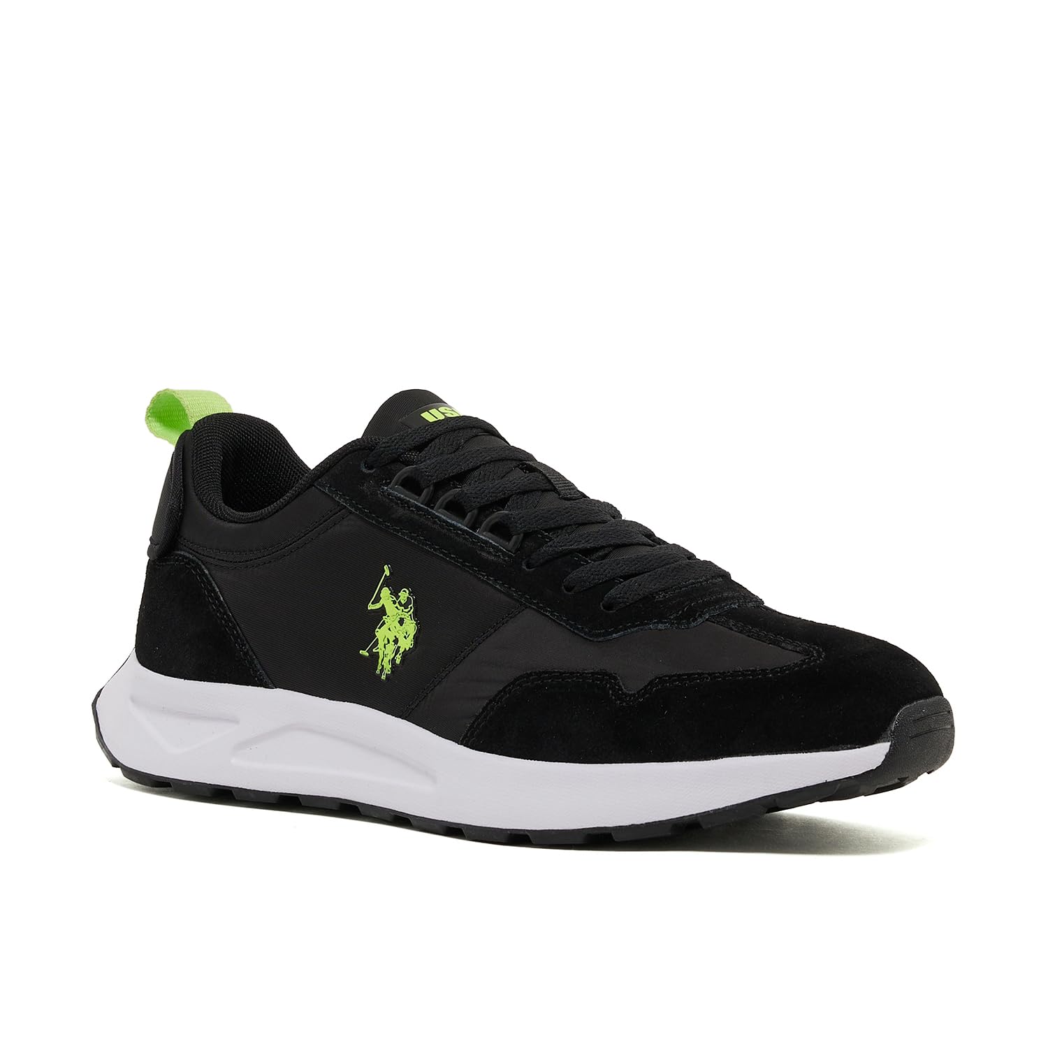 U.S. POLO ASSN Men's-VANILLA MEN-Vanilla Low Top Sneakers 42 EU Black