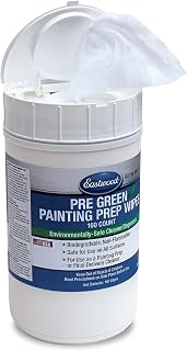 Eastwood PRE Painting Prep Lint Free Wipes Cleaner And Degreaser Green Removes Silicone Wax Polish Grease Dirt 160ct Tub