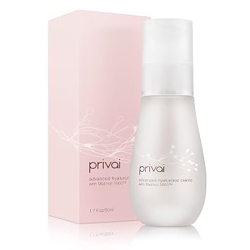 Privai Hyaluronic Acid Moisturizer with Matrixyl 3000 Peptides, Anti-Aging Face Cream for Fine Lines, Wrinkles & Deep Hydration, 1.7 fl oz