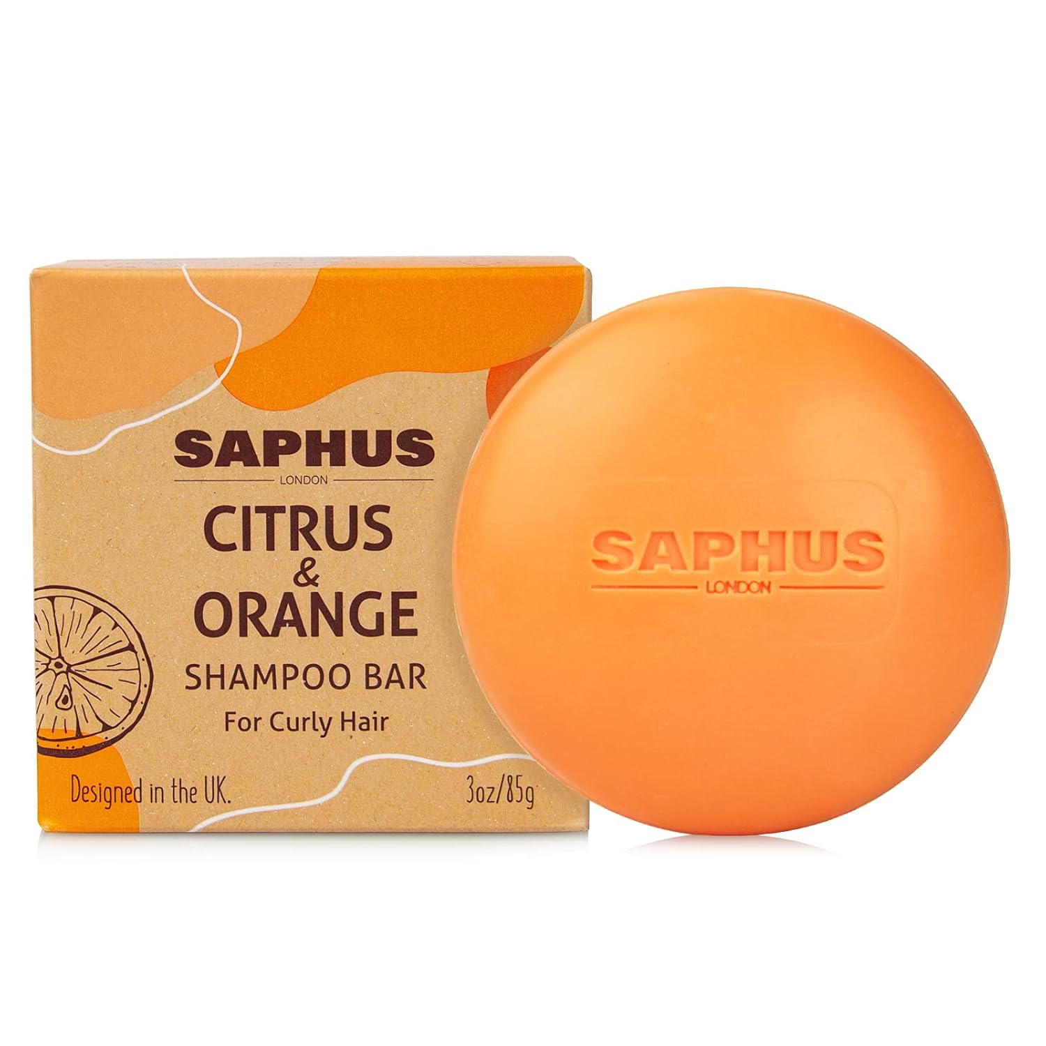 SAPHUS Shampoo Bar and Conditioner Effective for Curly