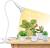 Vista 10 de SANSI Luces LED de cultivo para plantas de interior, luz de crecimiento de cuello de cisne con clip de espectro completo de 450 W con tecnología
