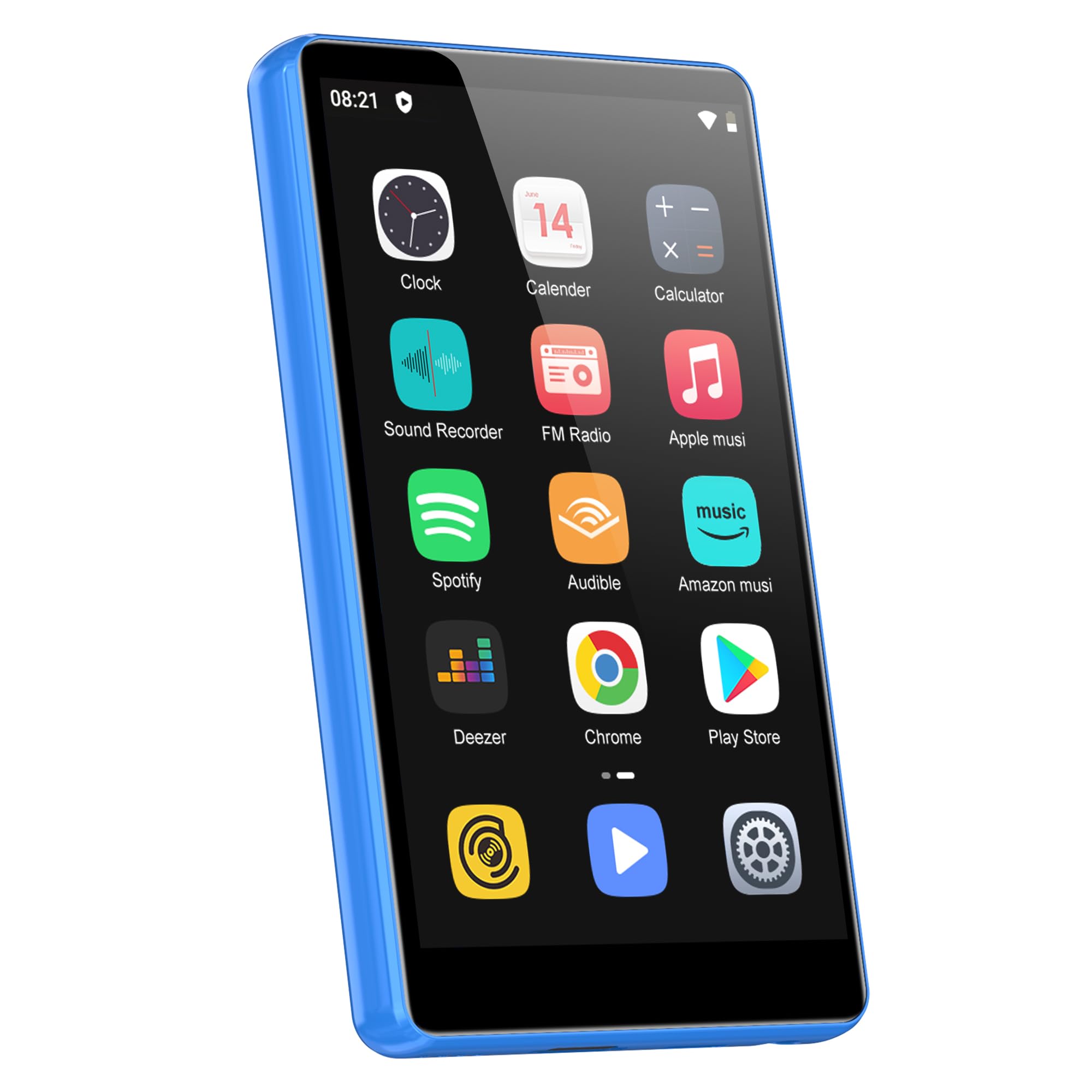 80GB Music Player Blue