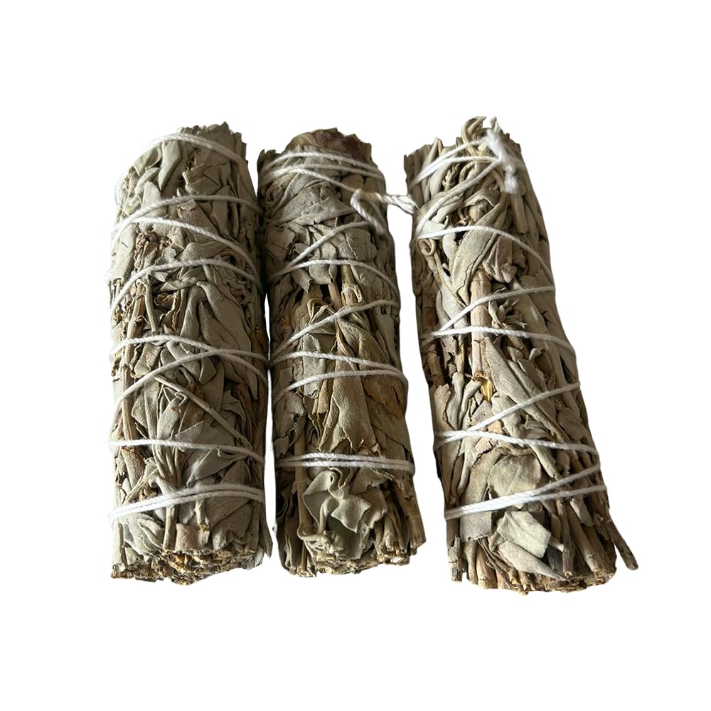 Vie Natural 3X White Sage 4" Smudge Sticks
