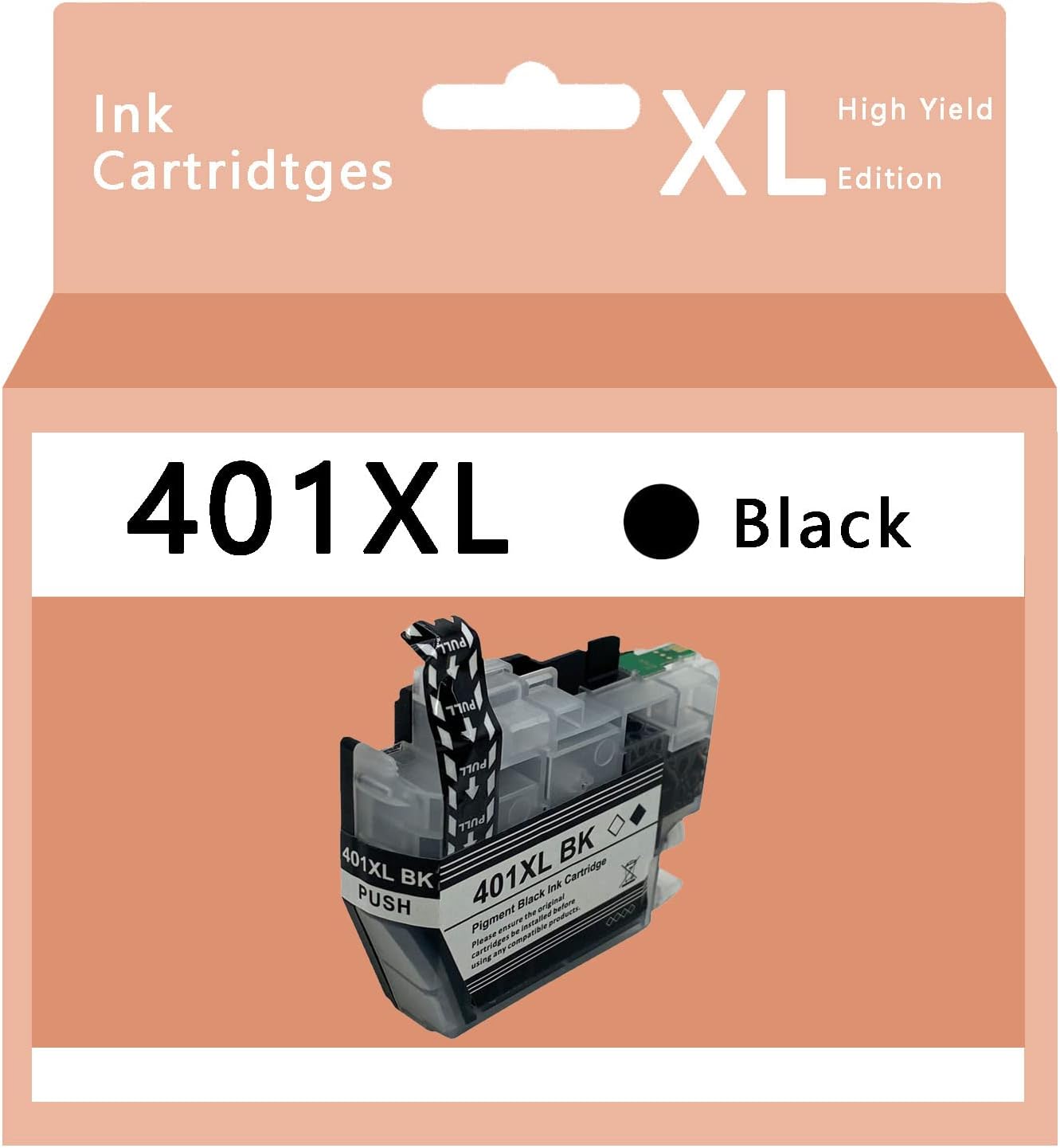 LC401XL Compatible Replacement for Brother LC401 Ink