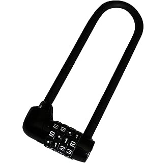 Padlock - 4 Digit Combination Lock for Gym, School, Office, Locker, Outdoor, Fence Gates, Indoor - 6 Inch /15.5 cm Heavy Duty Steel Lock - Easy to Operate and Resettable - coolthings.us