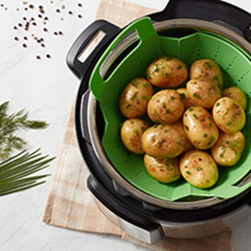 Miniatura 2 de Instant Pot Juego oficial de cocina y horneado, se adapta a olla a presión eléctrica de 6 cuartos y 8 cuartos de galón y combo de tapa de freidora