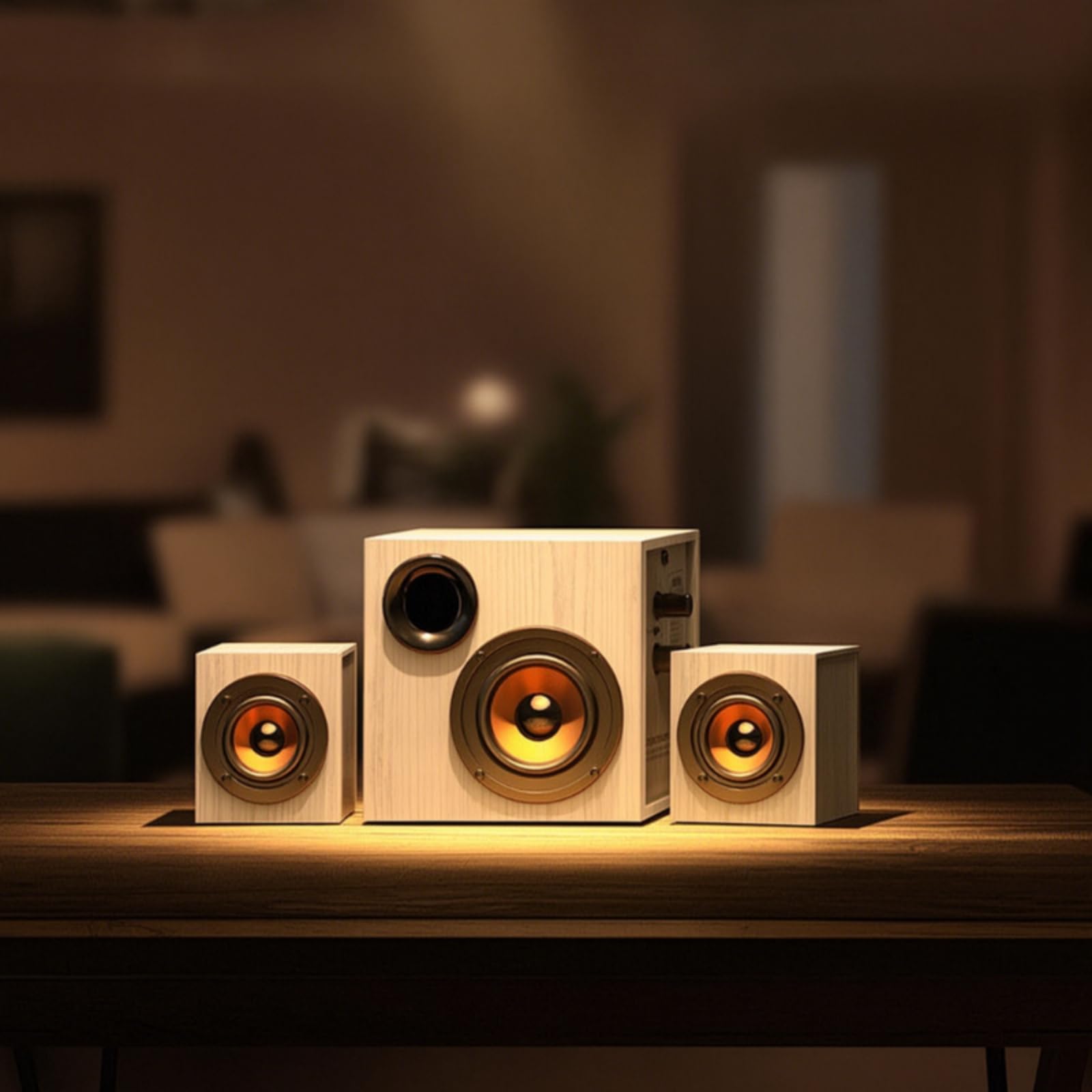 Altavoz Multimedia Set 2.1 con Subwoofer, Color to 2, Style to 2