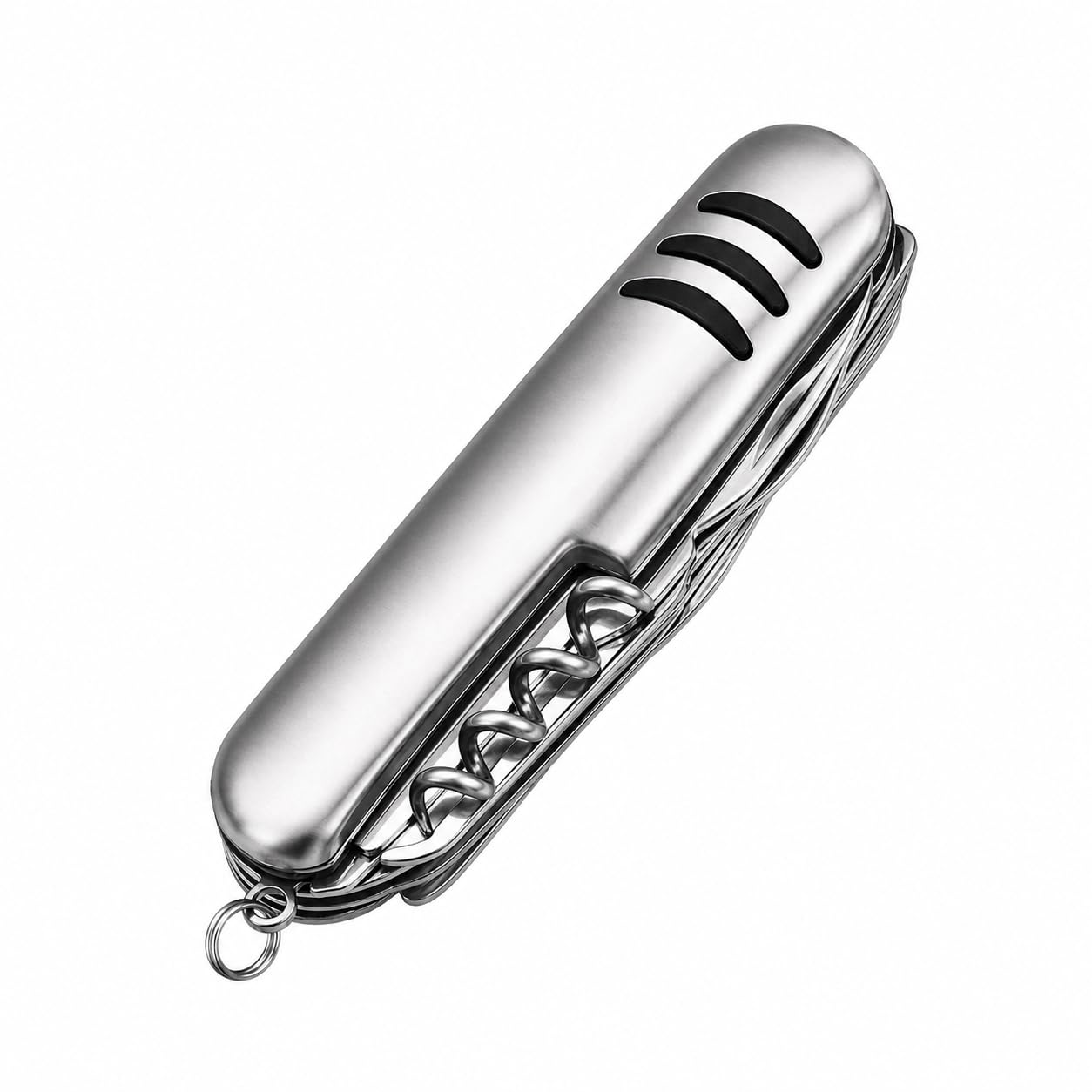 GRIPPRO Stainless Steel Multi Tool Pocket Utility Tool with Folding Blade, Scissors, Screwdrivers, Bottle & Can Opener, Corkscrew, Saw, Portable Everyday Tool for Camping, Travel & DIY-image-43