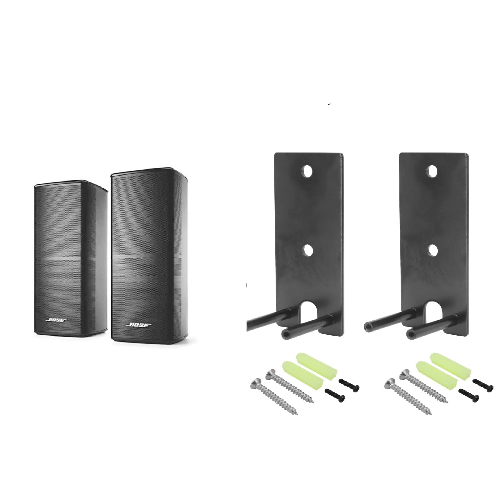Wall Mount for Bose OmniJewel Lifestyle 650 Home Speaker, Bose Surround Speakers 700 Replacement Bracket (1 Pair)