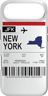 Boarding Pass Flight Ticket New York Airport Passenger Passenger Case for iPhone Air