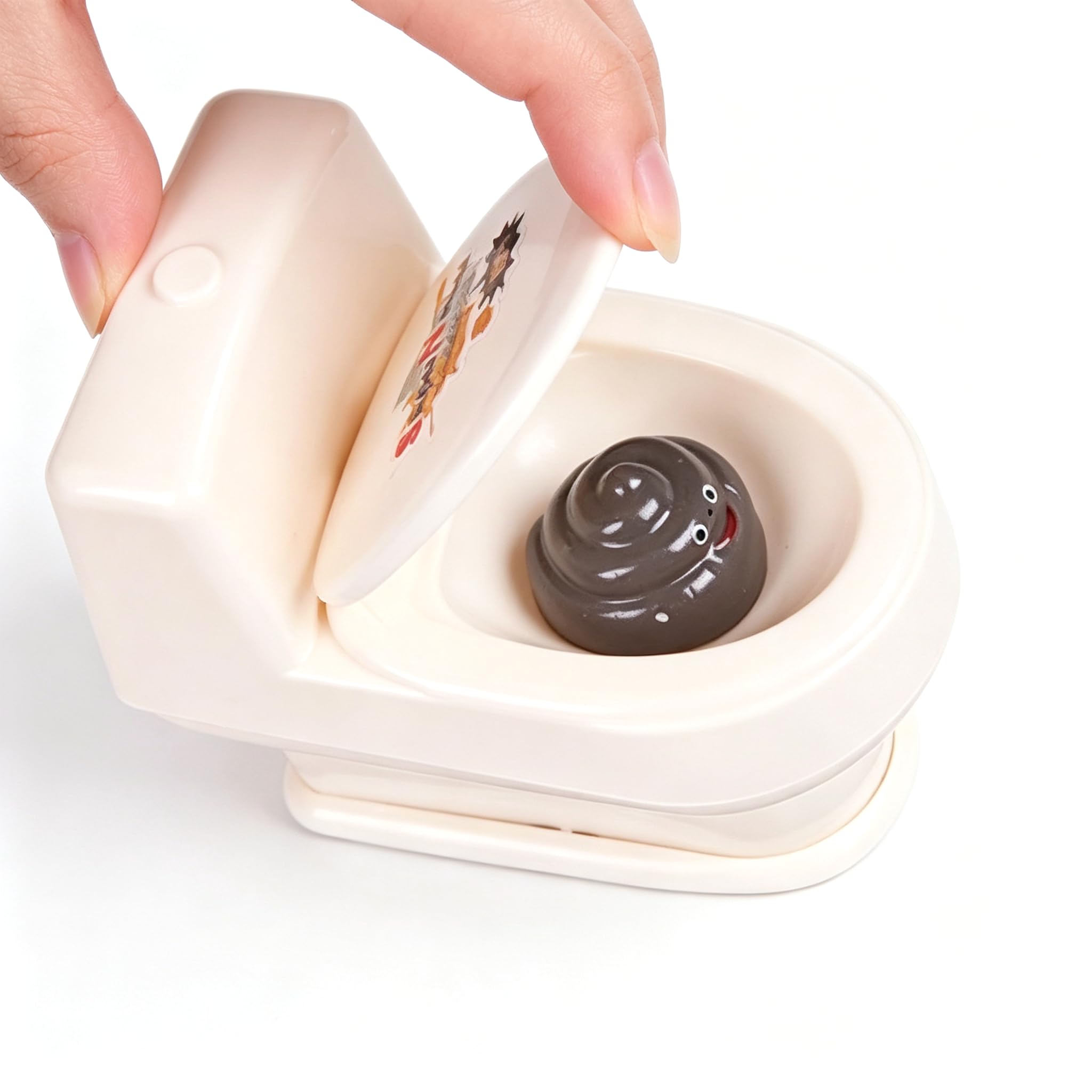 Amazon.com: Cooplay Joke Toy Stool Toilet Seat Water Spray Trick