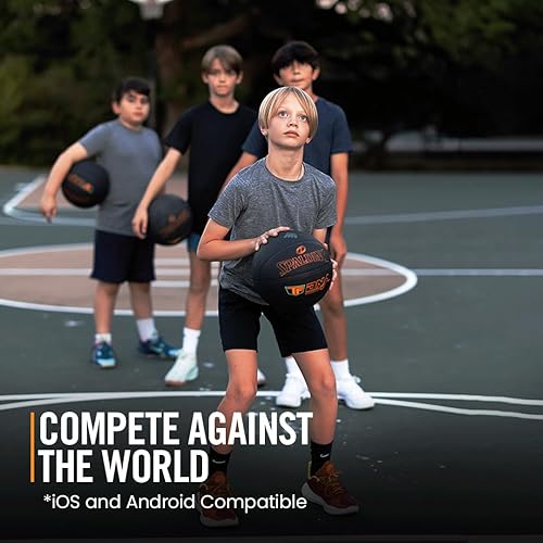 Miniatura 6 de Spalding TF DNA Smart Basketball + 1 Yr App Subscription Bundle I iOS and Android Compatible I All Surface Material