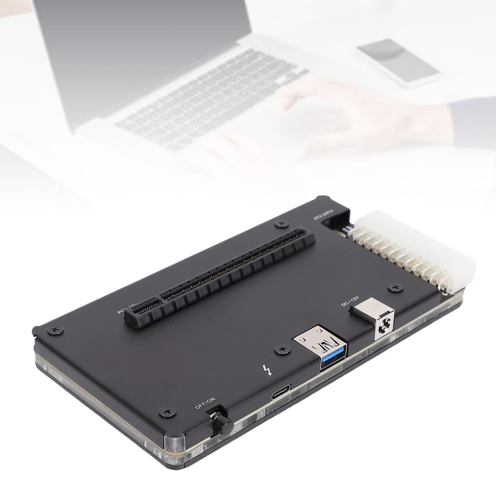 Tangxi Scheda Grafica GPU Esterna Ad Alte Prestazioni Dock Custodia EGPU USB4.0 Adatta per 4 Cavo da 1 M per L'editing Video In Lega di Alluminio