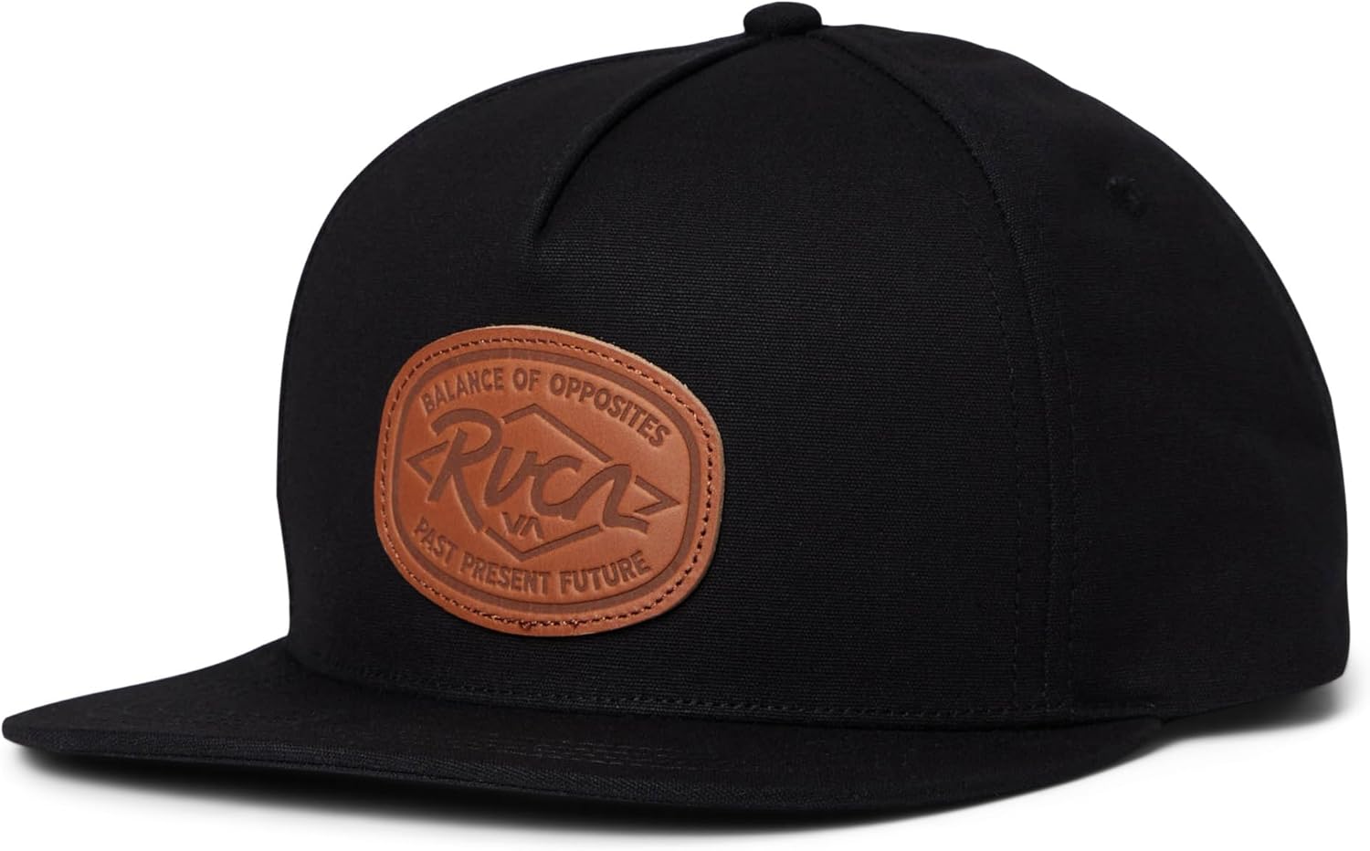 RVCA Men's Ranch Seal Snapback, Black