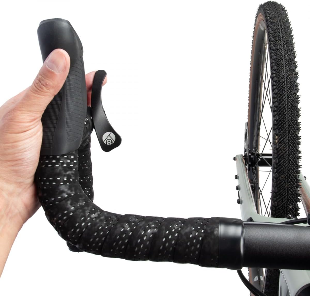 Origin8 Hangtime Dropper Post Lever Kit - Alloy Drop Bar Remote with Cable & Housing, Compatible for Flat & Drop Bar Cockpits, Black
