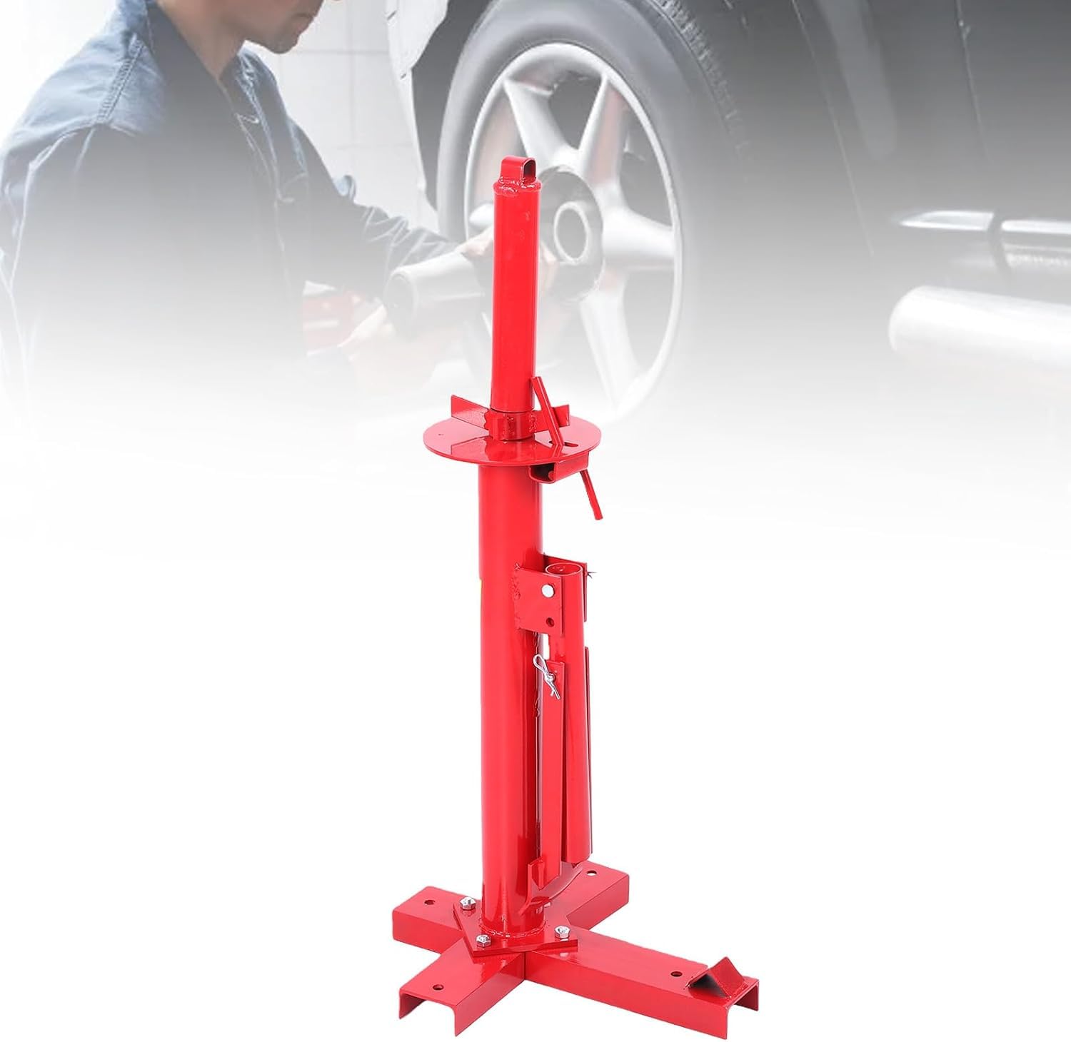 Desmontadora de neumáticos Manual con destalonador portátil para Coches, Camiones y Motocicletas (8-16 Pulgadas)