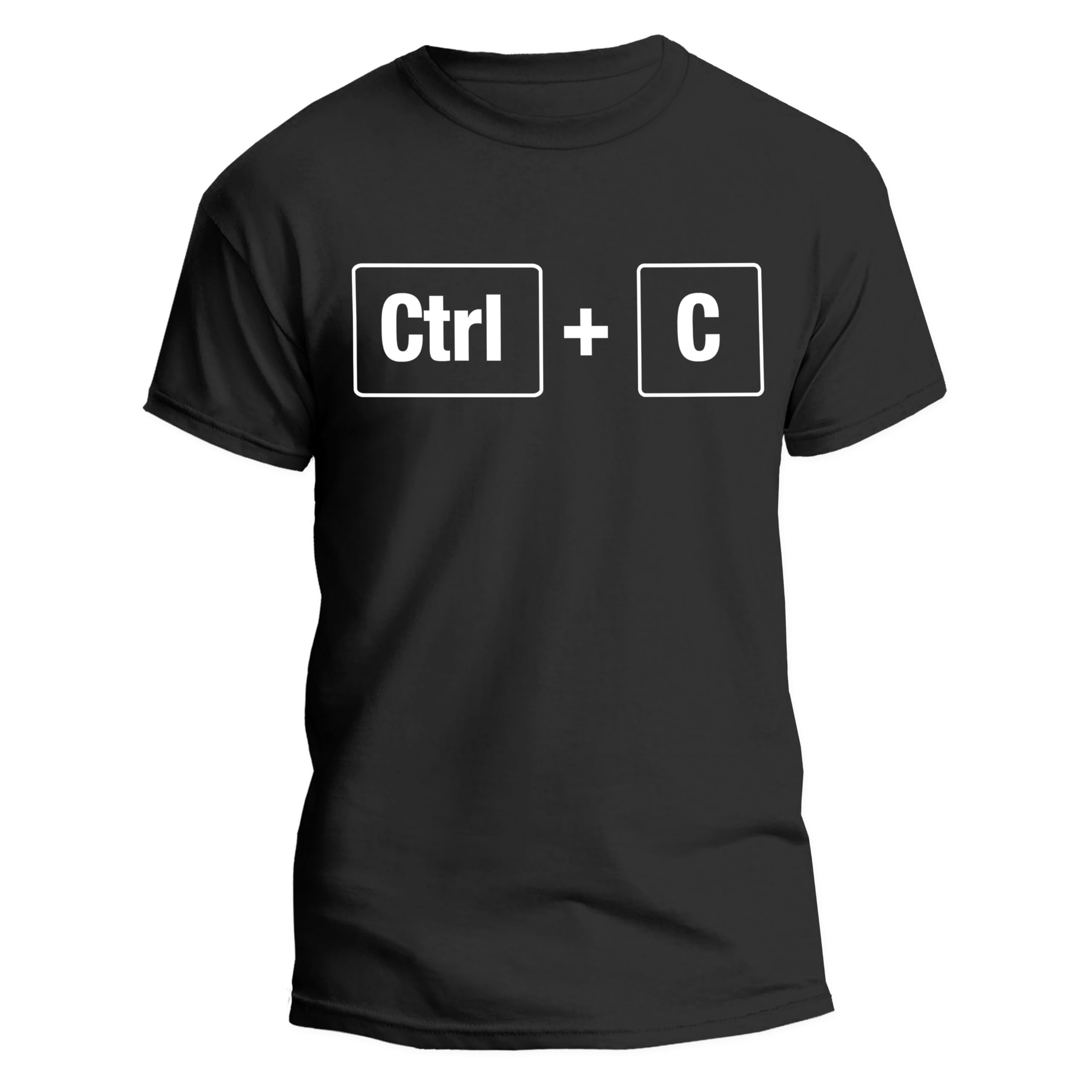 t-shirteria - Coppia Maglietta e Body Neonato - Idea Regalo Festa del Papa, Compleanno ed Occasioni Speciali - 100% Cotone, Leggere e Traspiranti - Stampa Anti-Scolorimento - (Control C V)