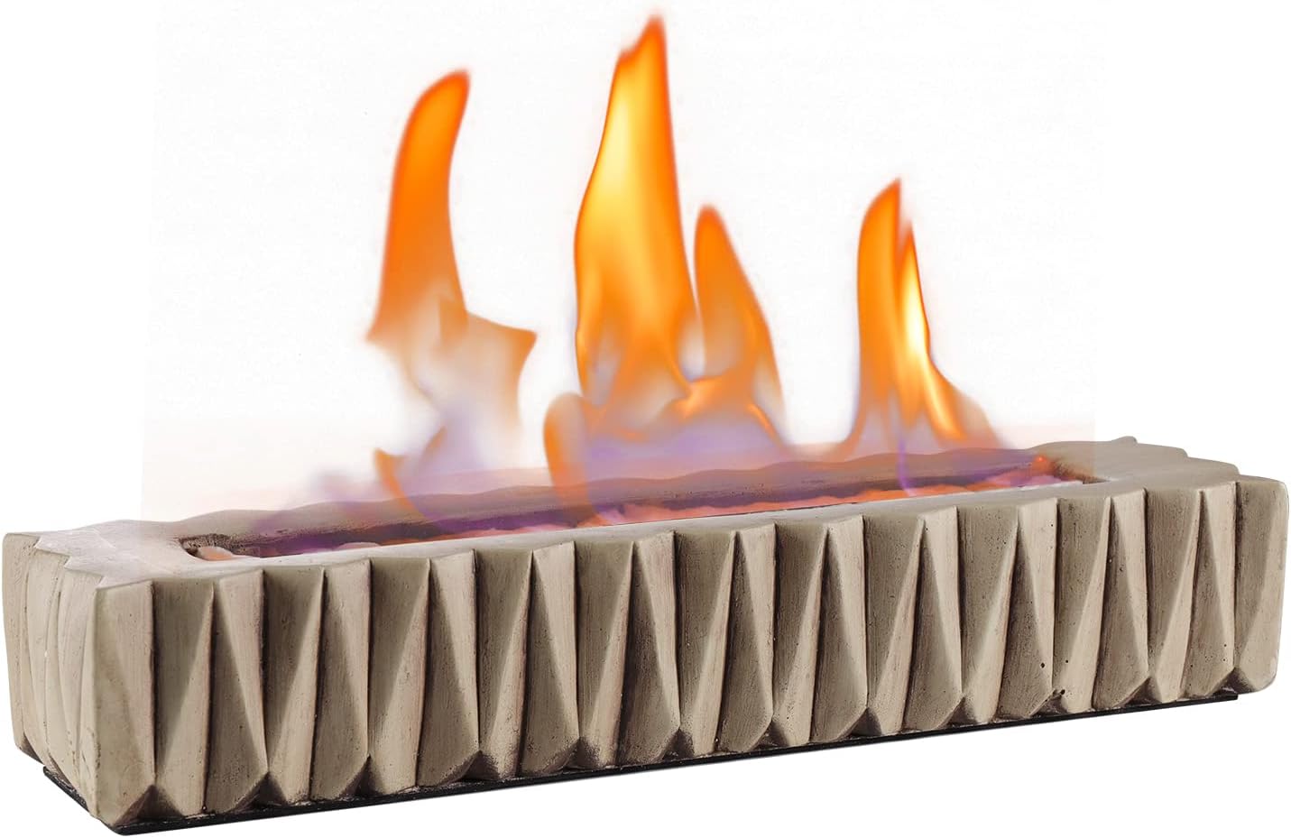 Tabletop Fire Pit, Fire Pit Table Top Fire Pit Bowl Rectangular Fireplace