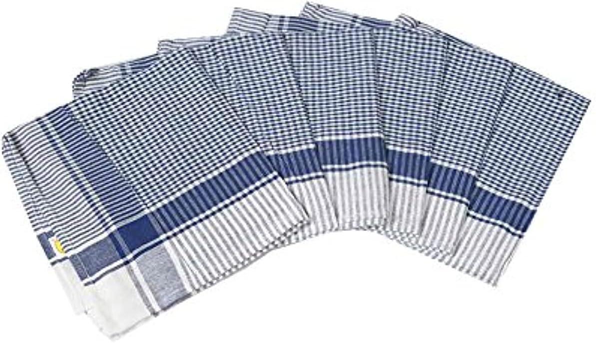 Kuber Industries 6 Piece Cotton Kitchen Towel Set - Multicolour, Standard (SKTKI00044840)