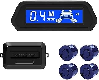 Sensor De Estacionamiento Kit Sensor Aparcamiento Radar Marcha Atrás Trasero para Coche Monitor Parktronic 12 V Pantalla Detector 22 Mm