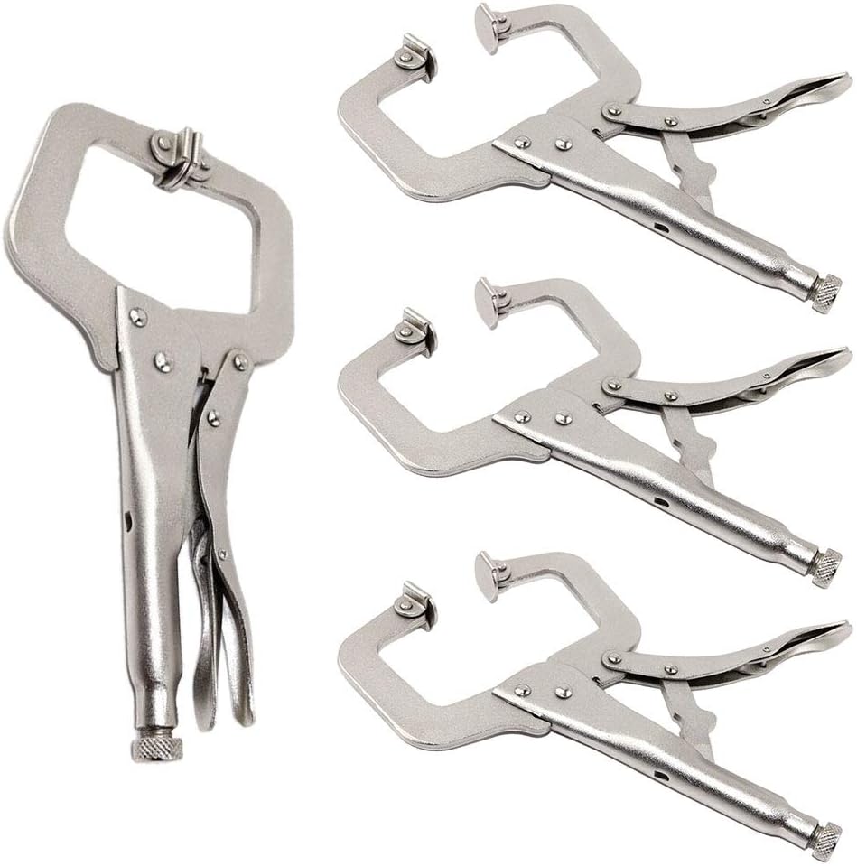 Eagles Locking C Clamp SelfAdjusting Locking Pliers, Locking clamp