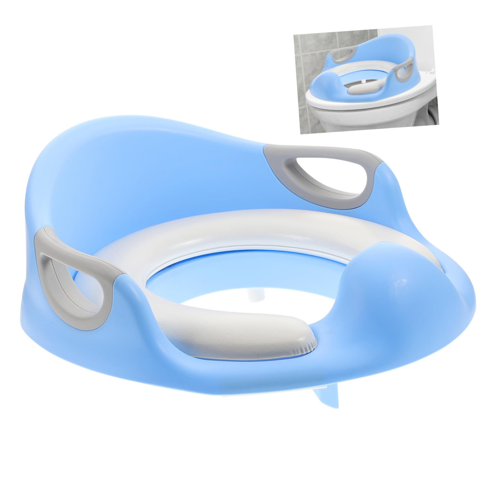 BESPORTBLE Asiento de Inodoro Entrenamiento para Orinal Asiento Inodoro para Pequeños Tapa de Wc para Bebés para Baño Infantil