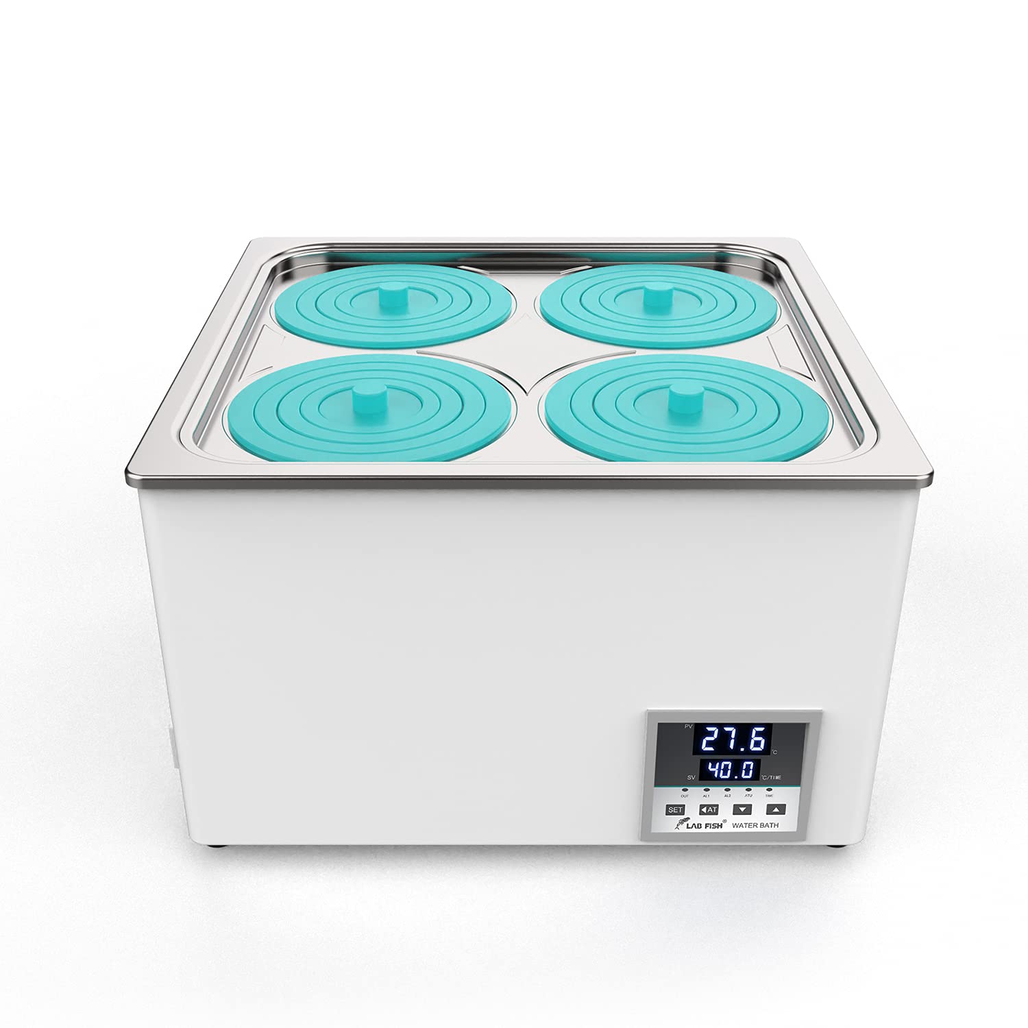 LAB FISH Lab Digital Water Bath 3L Capacity Thermostatic Heater Laboratory Heating Devices Stainless Steel