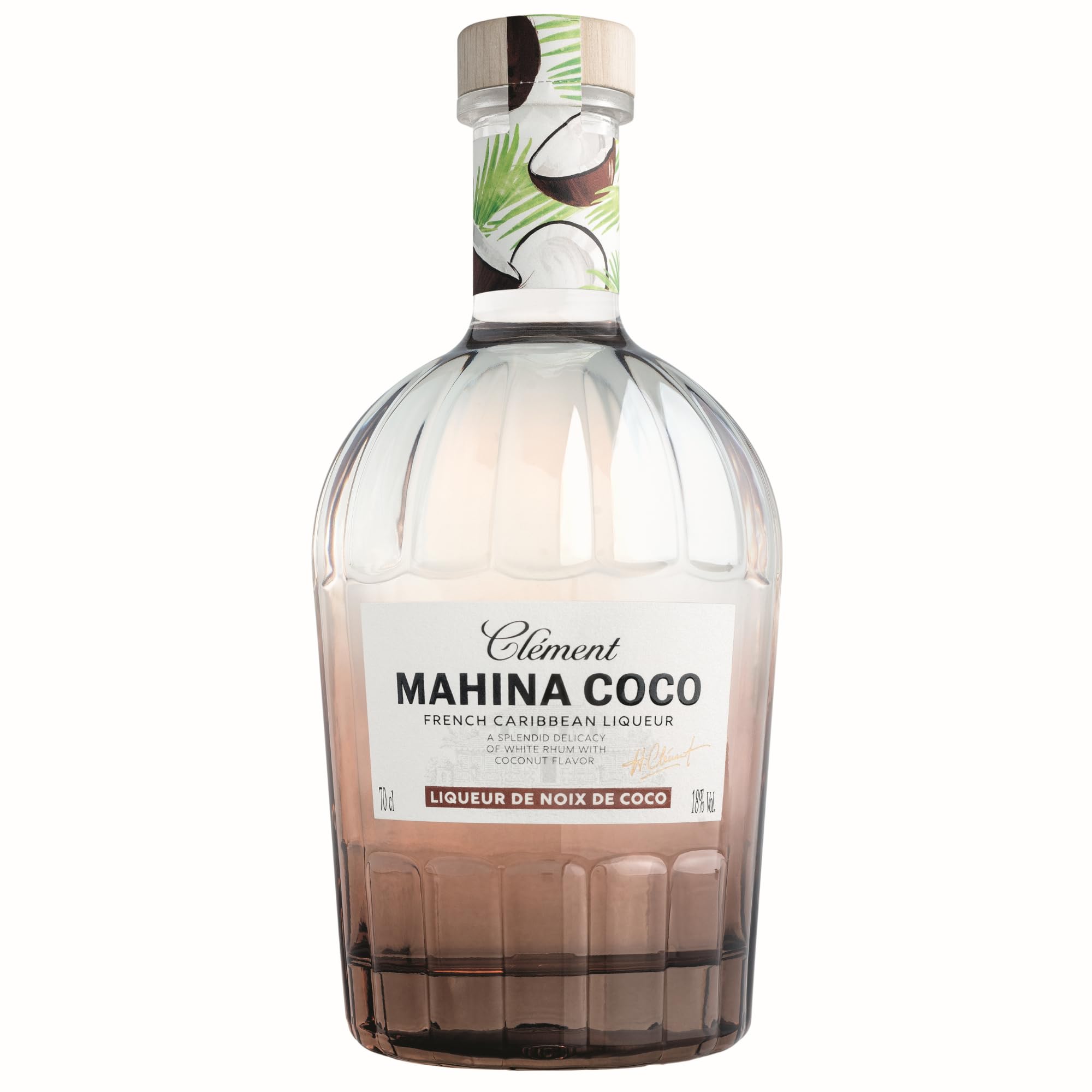 Clément Rhum Clement | Mahina Coco | Coconut Rum Liqueur | 70cl, 18% ABV