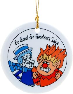 Heat Miser Snow Miser Ornament by Mud