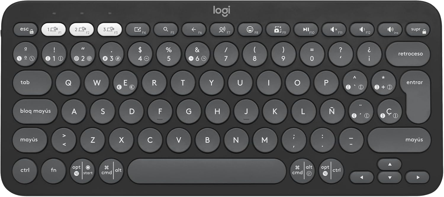 Logitech Pebble Keys 2 K380s Teclado Bluetooth multidispositivo, acesso