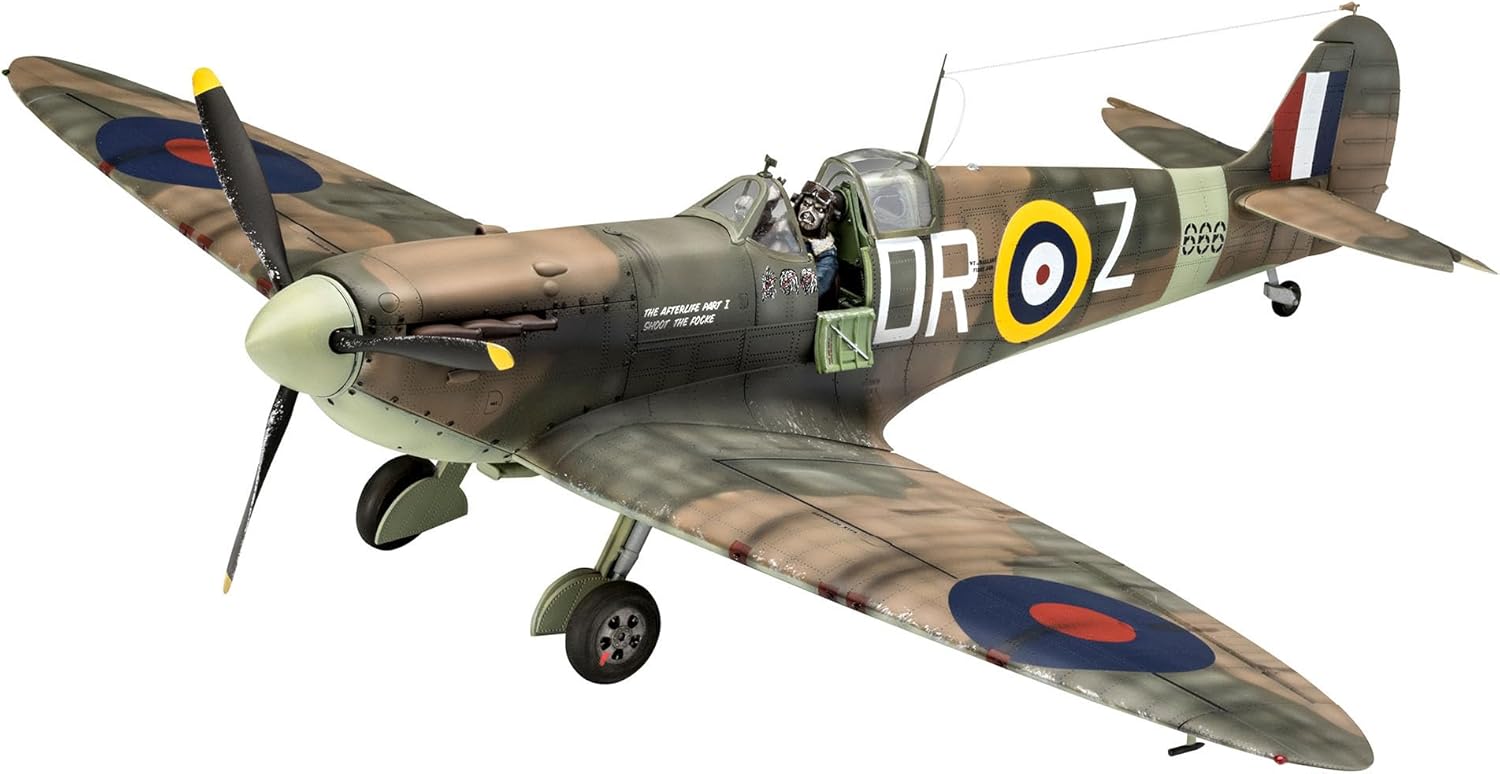 Revell RV05688 1:32 - Iron Maiden Spitfire Mk.II Aces High 35th Plastic Model kit, Multicoloured, 1/32