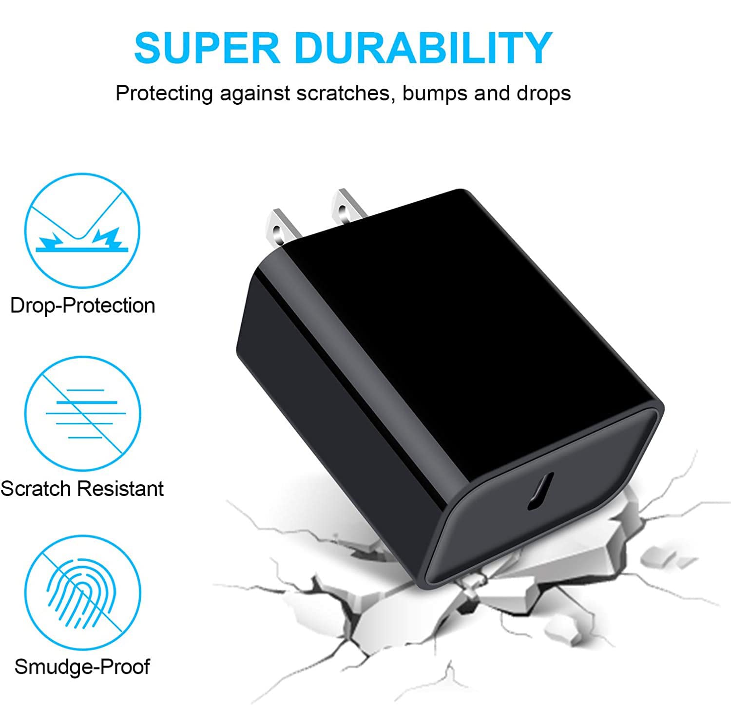 30W DJI Drone Power Adapter Charger Cable for Mini 4 Pro, Mini 3, Two-Way Charging Hub, SE, 2, Avata 2, RC Controller, RS 3 Pro, RS 3, RSC 2, FPV USB C Charging Cord Accessories