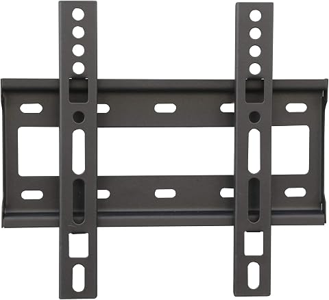 ELBE SP-2460-F - 24''-60'' TV için evrensel sabit duvar montajı (kapasite 30 kg, vesa: 50x50, 75x75, 100x100, 200x100, 200x200) siyah
