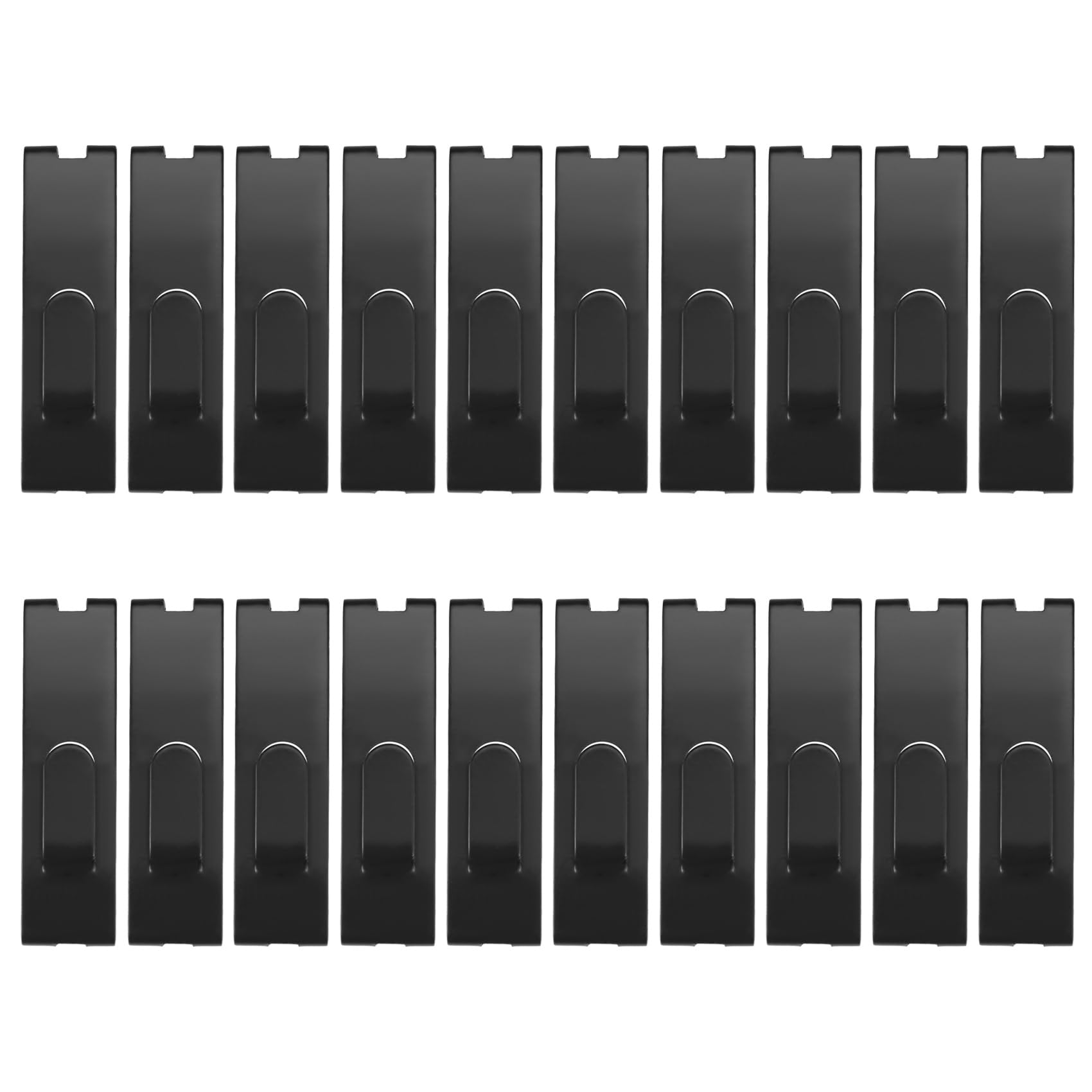 20Pcs Grid Hooks for Wall, Grid Wall Picture Hooks Gridwall Hooks Hangers Display Panels Slat Wall NotchGrid Hook